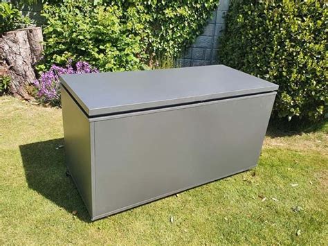 outdoor boxes metal|small outdoor metal storage box.